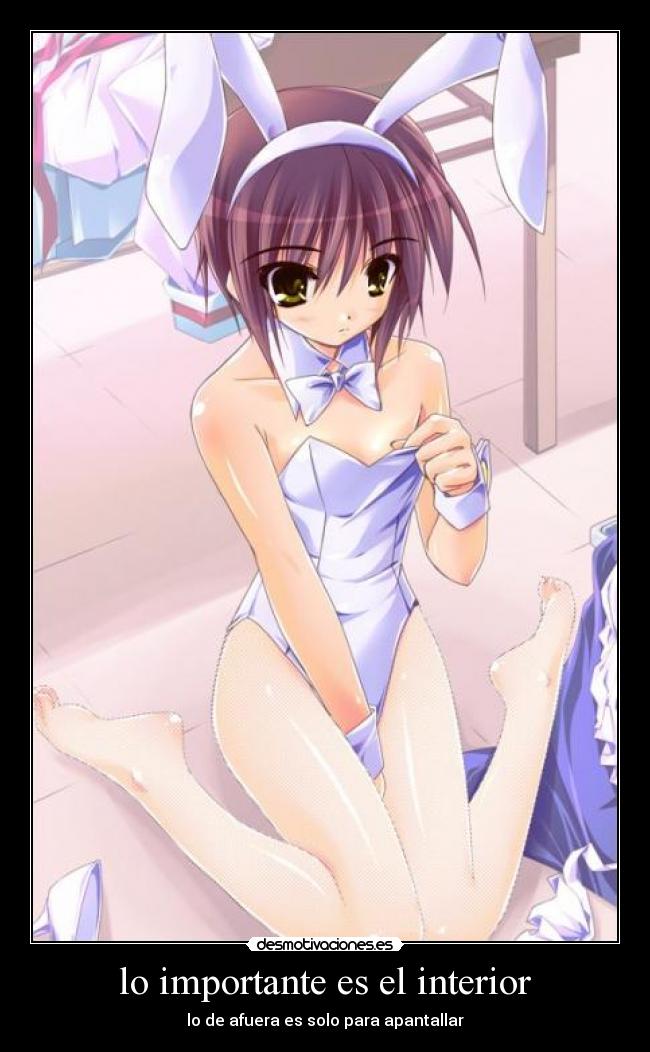 lo importante es el interior - lo de afuera es solo para apantallar