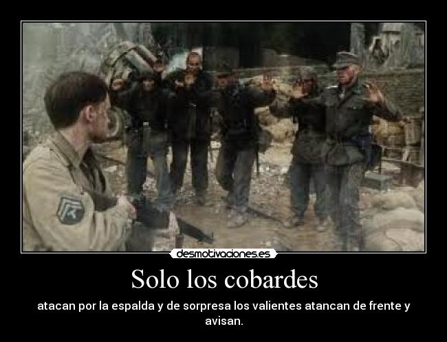 Solo los cobardes - 