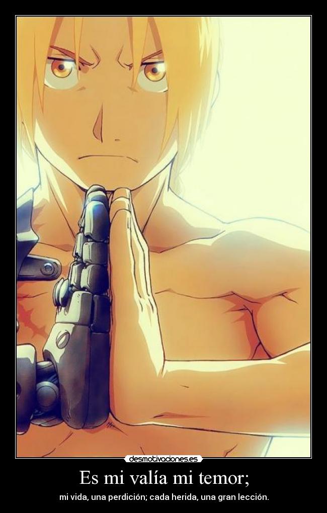 carteles signos puntuacion ebriguer fma full metal alchemist edward elric harukaze desmotivaciones