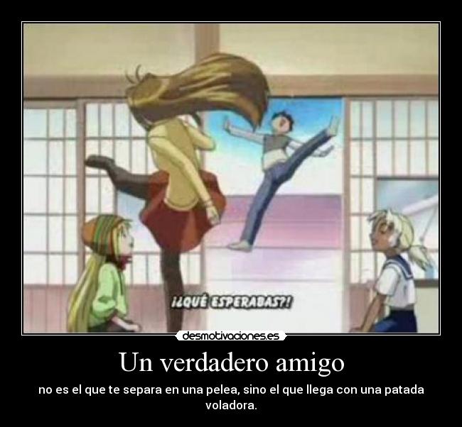 Un verdadero amigo -