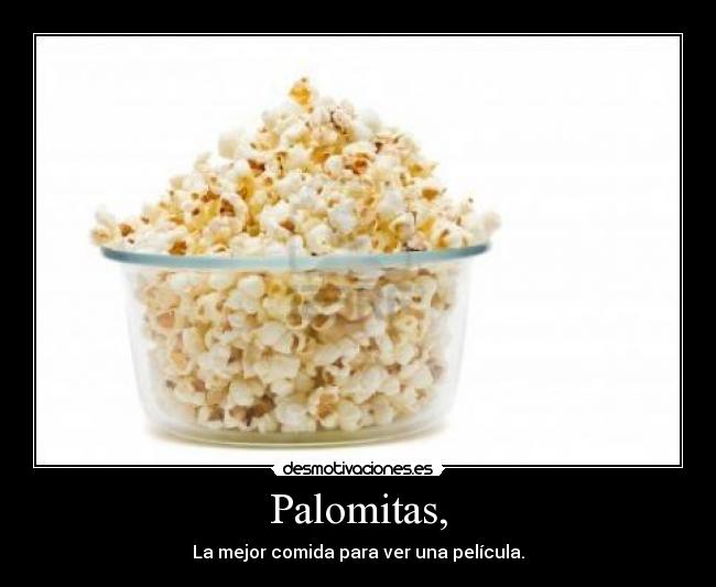 carteles popcorn desmotivaciones