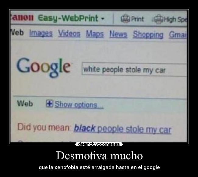 Desmotiva mucho -