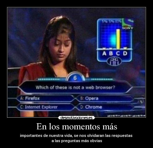 En los momentos más - 