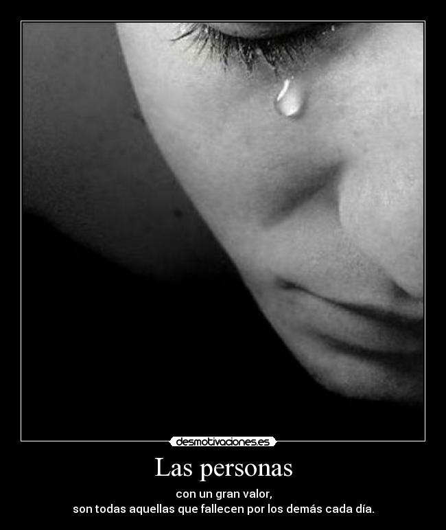 Las personas -