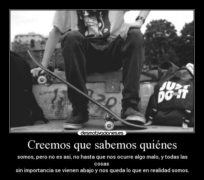 Creemos que sabemos quiénes - 