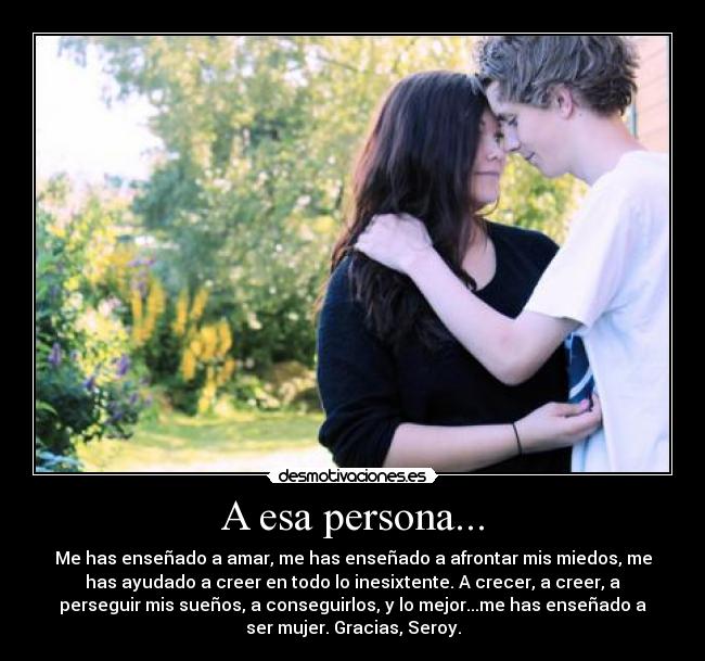 A esa persona... - 