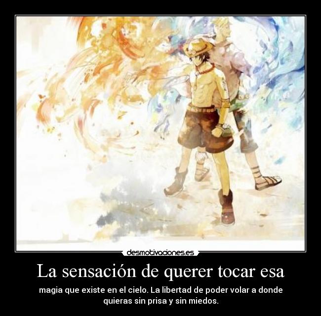 carteles one piece ace marco anime manga frase abel pintos sueno dorado desmotivaciones