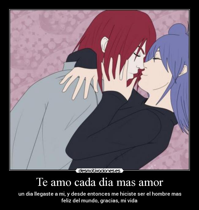 Te amo cada dia mas amor Desmotivaciones
