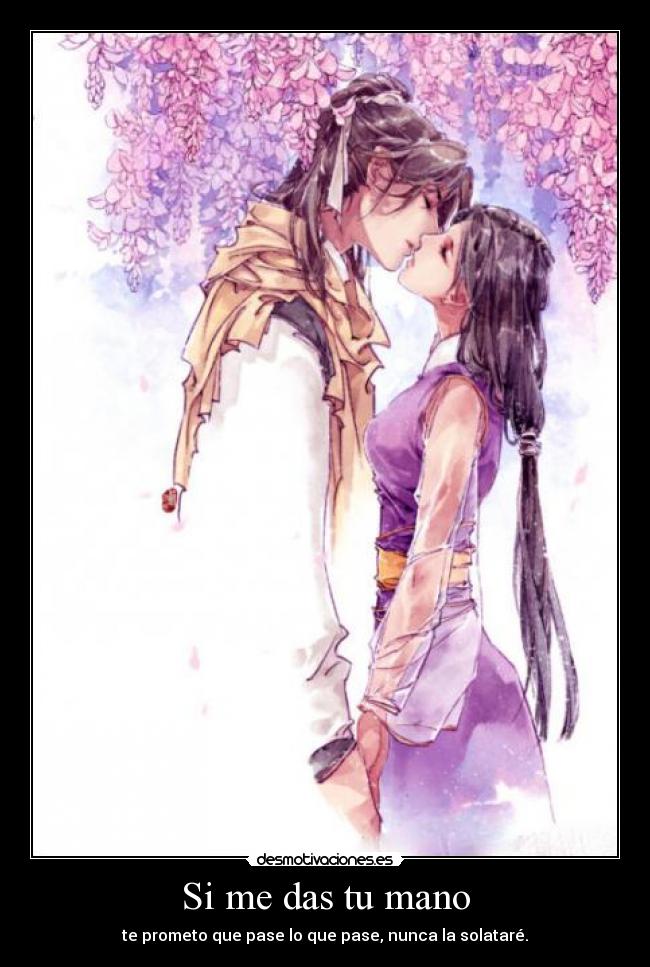 Si me das tu mano -