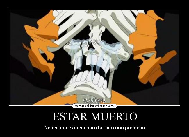 ESTAR MUERTO - 