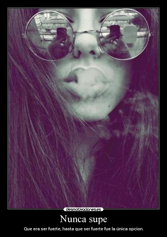 Nunca supe - 
