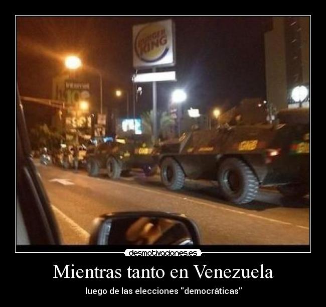 Mientras tanto en Venezuela - 