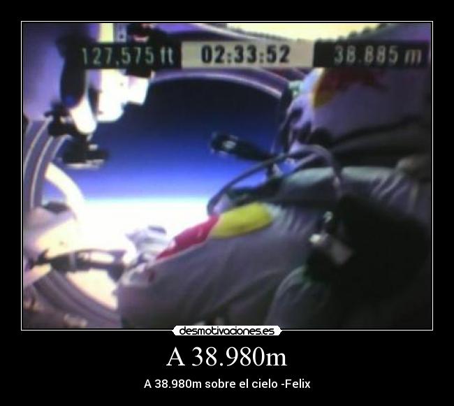 A 38.980m - A 38.980m sobre el cielo -Felix