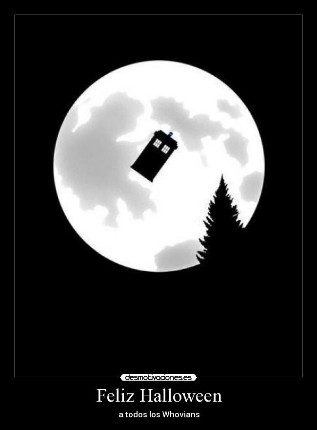 Feliz Halloween - a todos los Whovians