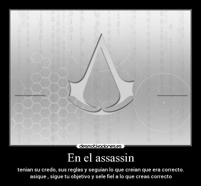 En el assassin -