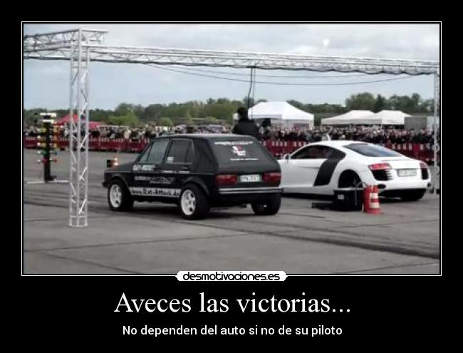 carteles autos carreras desmotivaciones