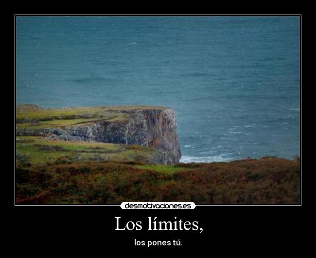 Los límites, -