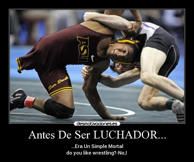 Antes De Ser LUCHADOR... -