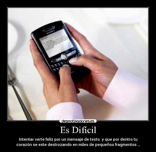 Es Difícil -