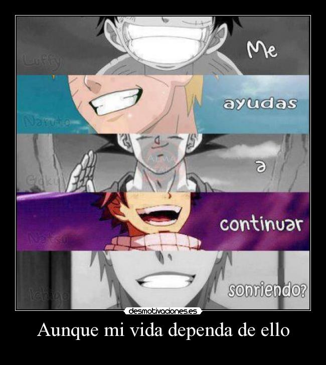 Aunque mi vida dependa de ello -