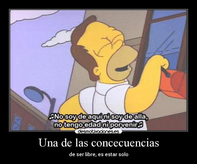 Una de las concecuencias -