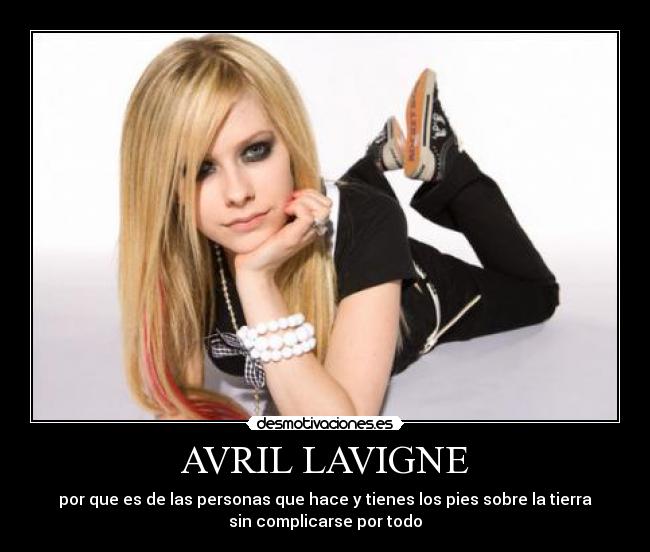 carteles avril lavigne complicaciones fastidio musica desmotivaciones