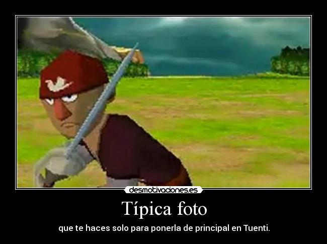 Típica foto -
