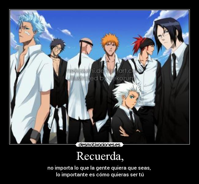 carteles bleach anime muwigaraklan desmotivaciones