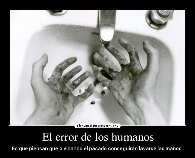 El error de los humanos - 