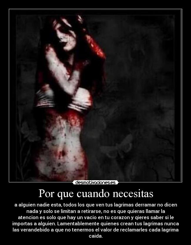 carteles lagrima caida desmotivaciones