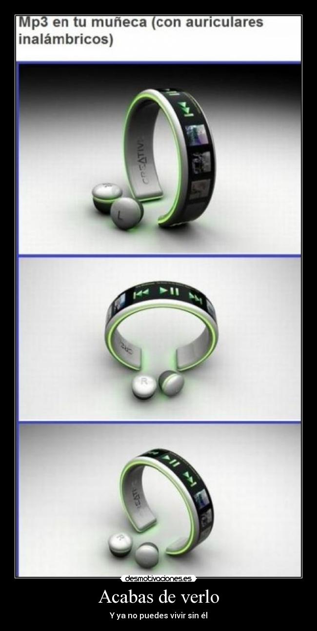 Acabas de verlo - Y ya no puedes vivir sin él