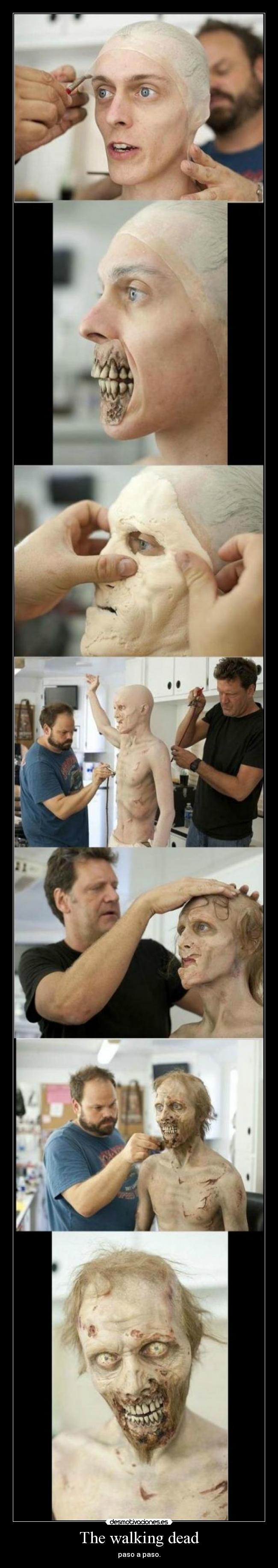The walking dead - paso a paso.