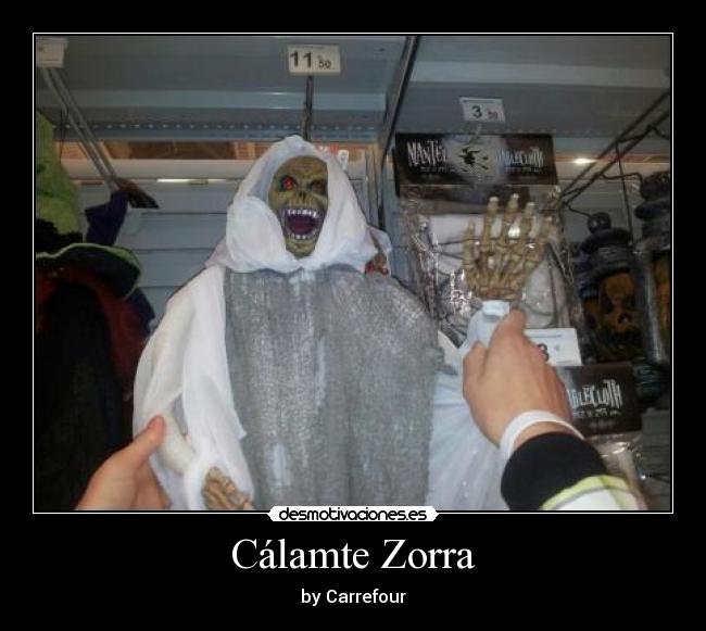 Cálamte Zorra - by Carrefour