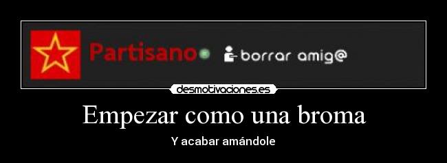 Empezar como una broma - 