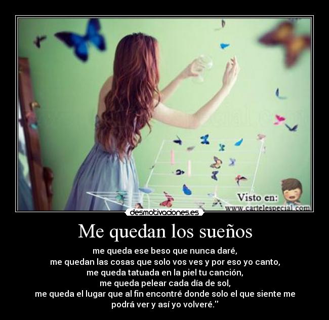 Me quedan los sueños - 