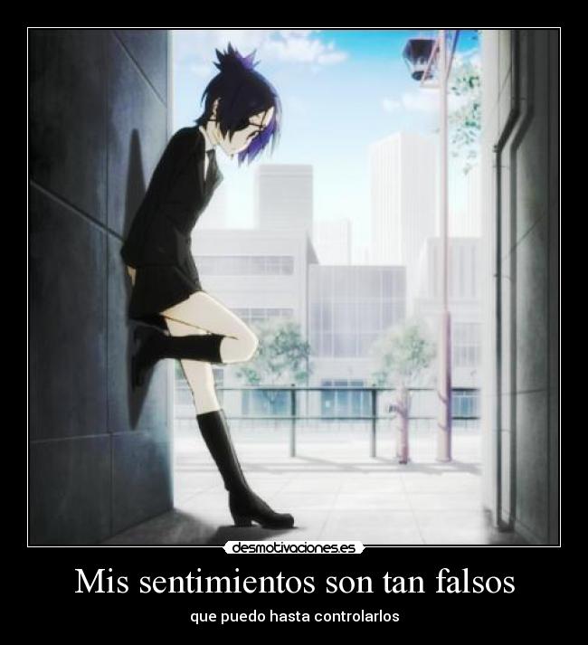 Mis sentimientos son tan falsos - 