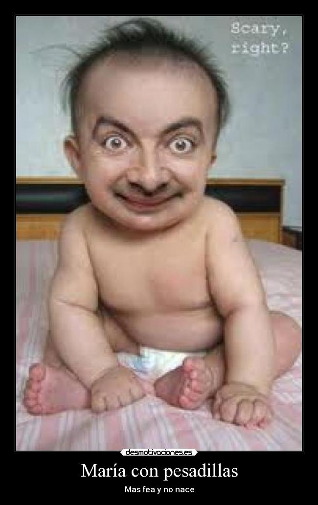 María con pesadillas -