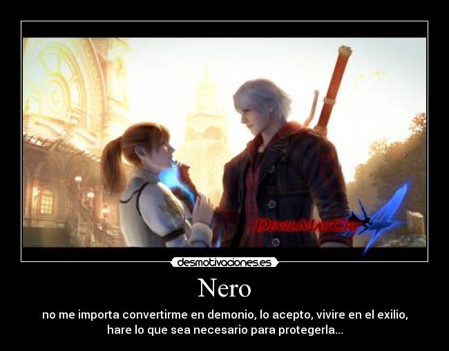 carteles dmc otaku dante nero juegos demonios accion desmotivaciones