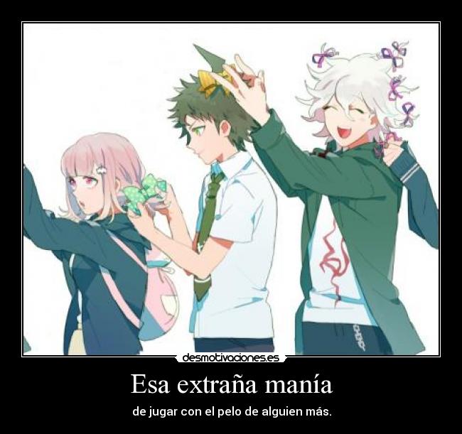 carteles harukaze raptorhunters 1291 dangan ronpa nagito komaeda hinata hajime nanami chiaki desmotivaciones