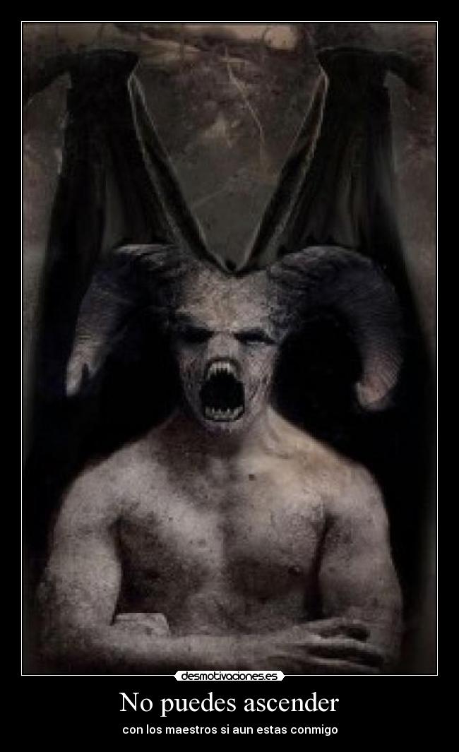 No puedes ascender - 