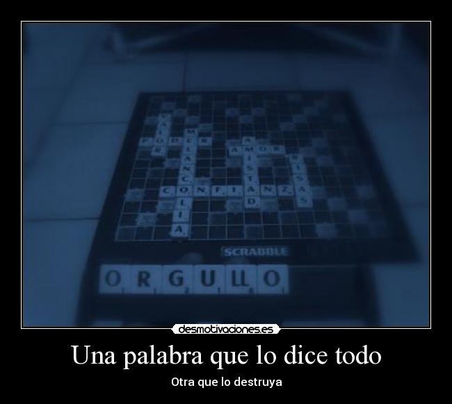 Una palabra que lo dice todo - 