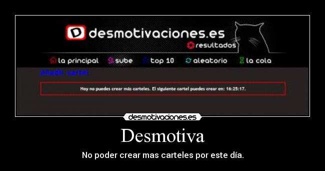 Desmotiva -