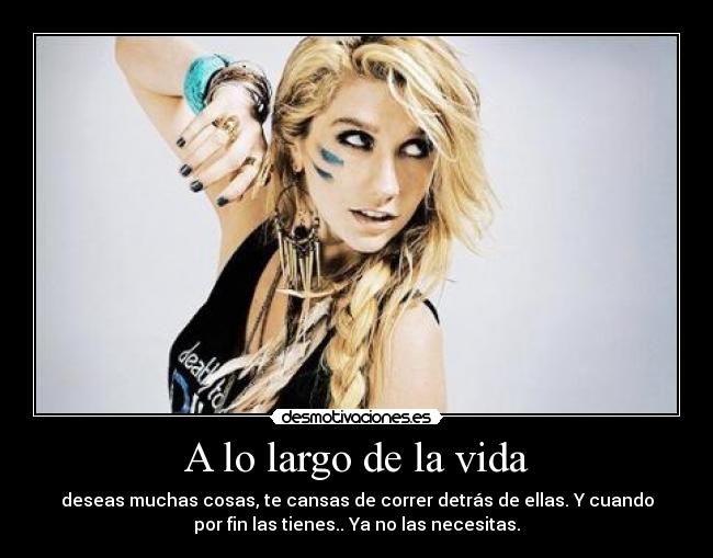 A lo largo de la vida -