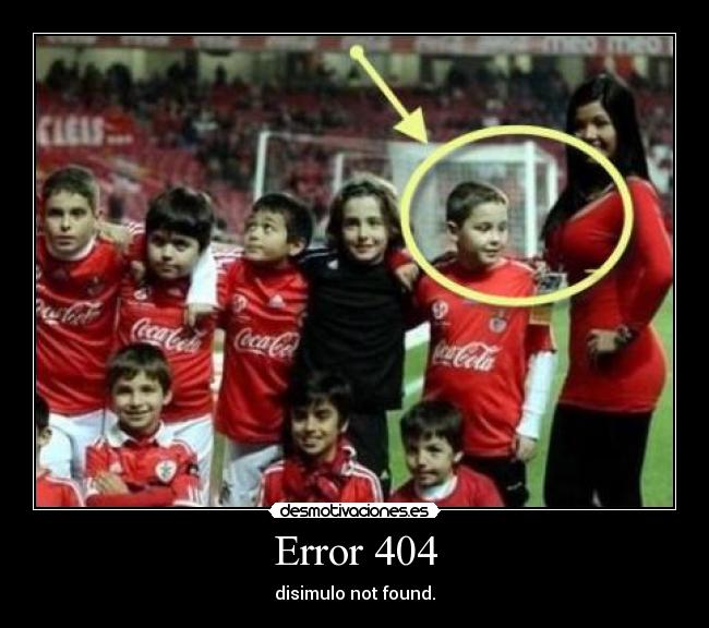 Error 404 - disimulo not found.