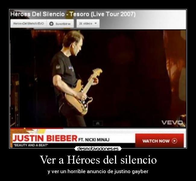 Ver a Héroes del silencio -