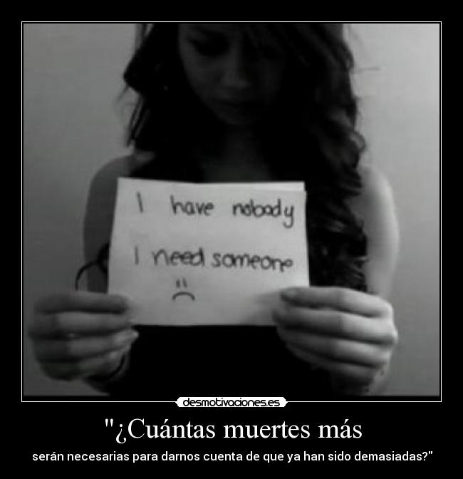 ¿Cuántas muertes más - 