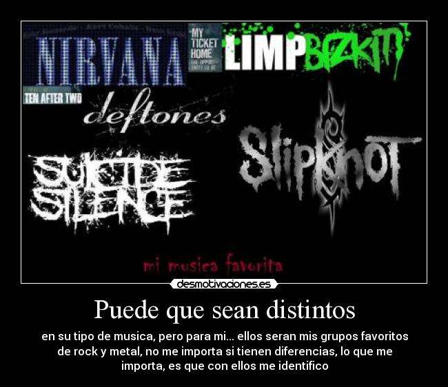 Puede que sean distintos -