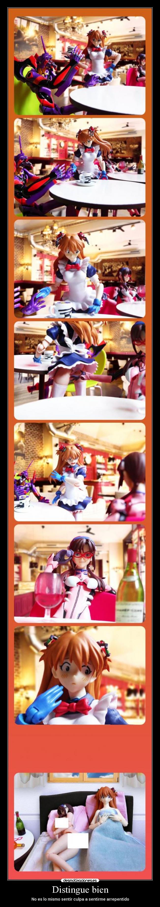 Distingue bien - No es lo mismo sentir culpa a sentirme arrepentido
