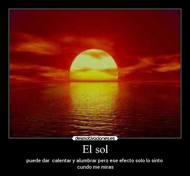 El sol - 