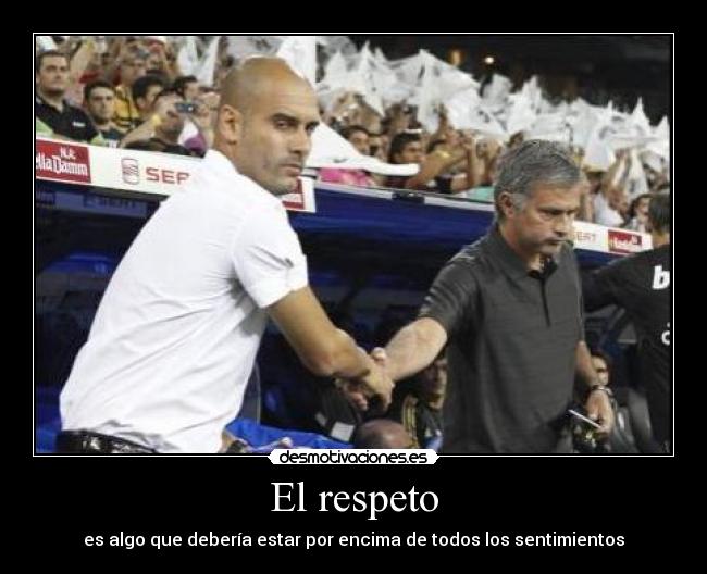 El respeto -